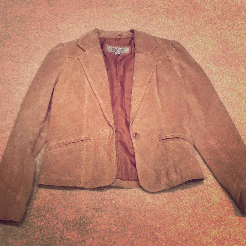 Suede coat